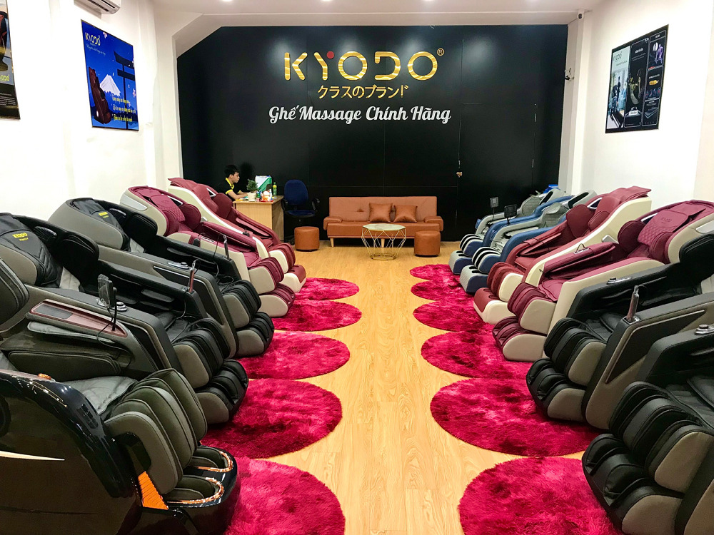 Cửa Hàng Kyodo nhiều mẫu ghế massage 