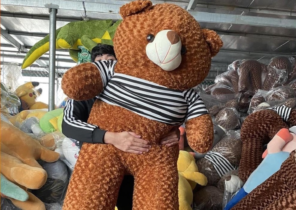 Gấu Teddy kích cỡ 1m8 – 2m – 3m4