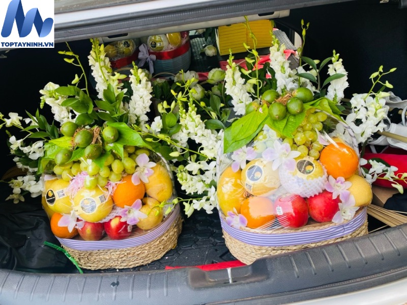 Giỏ hoa tươi giá rẻ tại Tây Ninh
