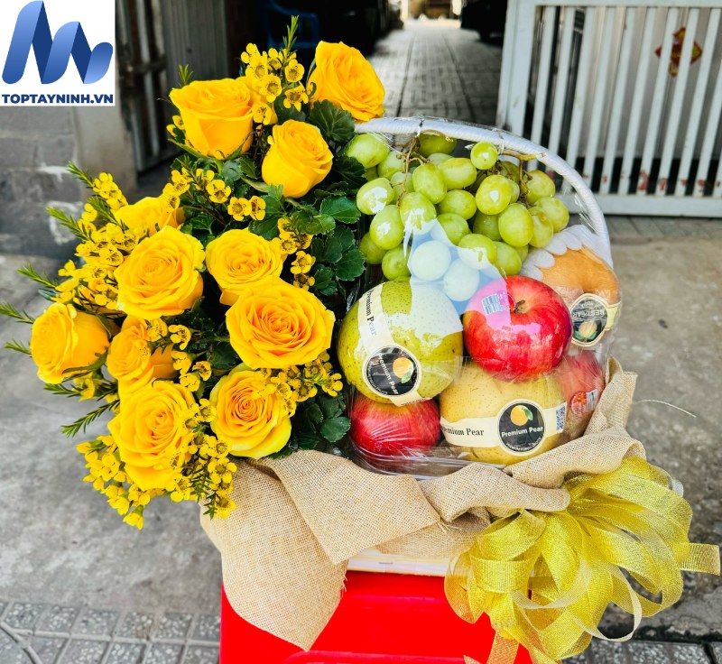 Shop giỏ hoa quả tươi tại Tây Ninh Uy Tín