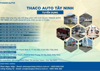 Tuyển dụng Thaco Auto Tây Ninh