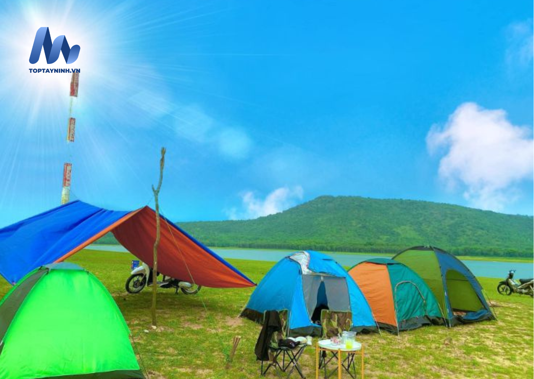 Những điều cần lưu ý khi cắm trại tại hồ Dầu Tiếng