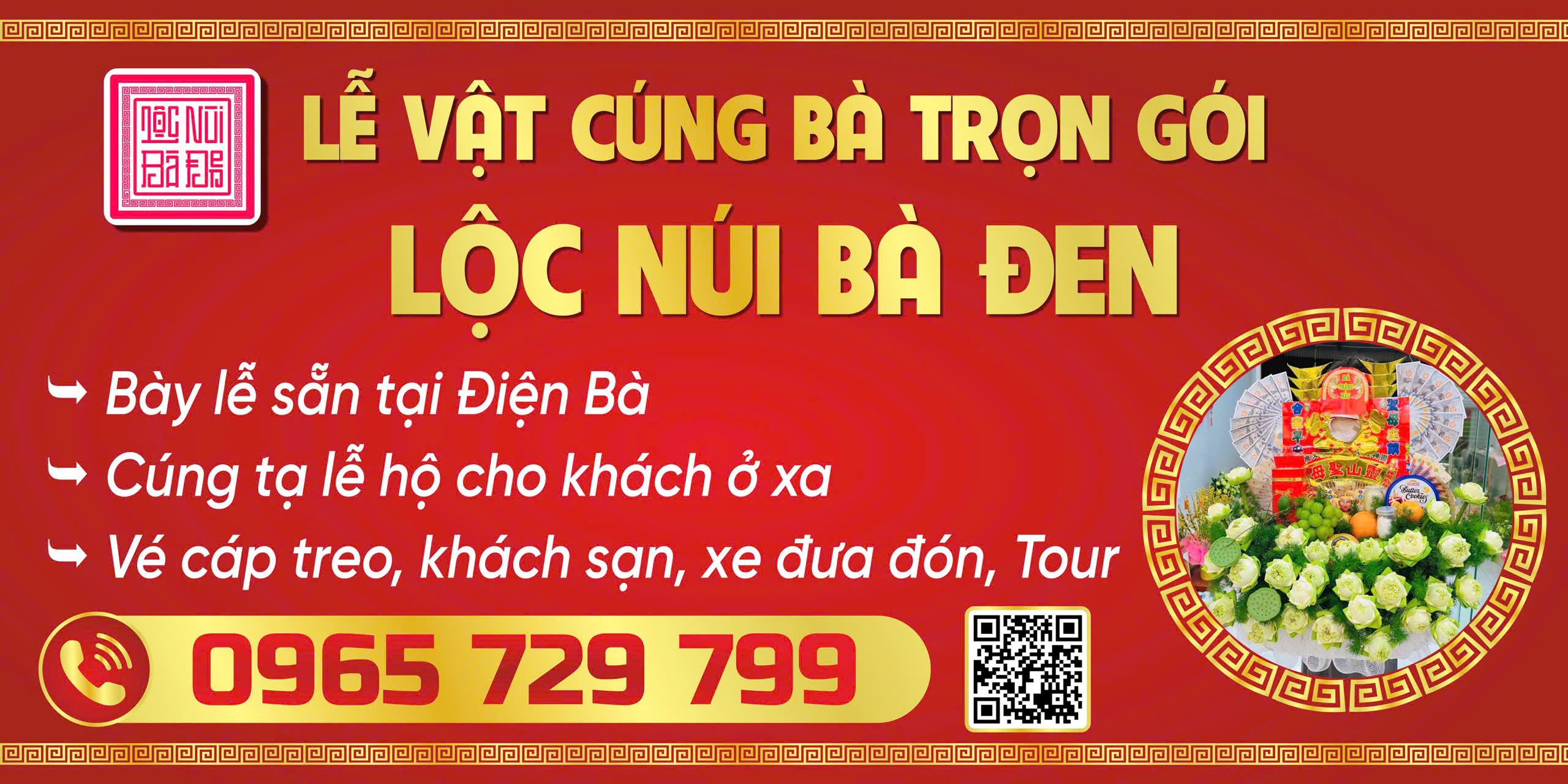 Lễ vật cúng Núi Bà Đen - Chùa Bà Tây Ninh
